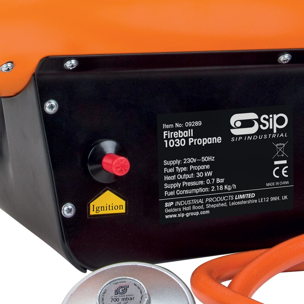 SIP Fireball 1030 Propane Space Heater